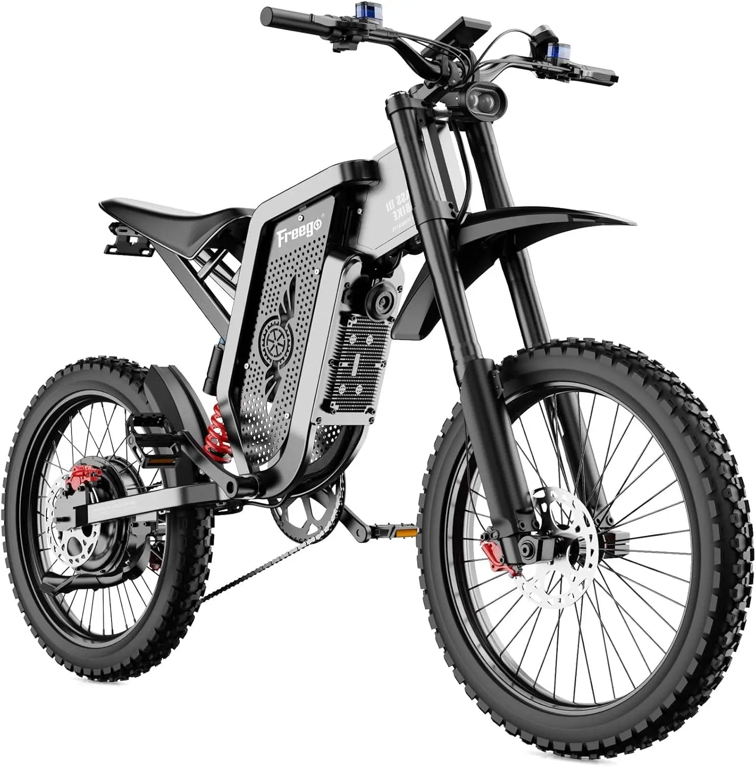 Ebike X2 Electric Motorcycles Brushless Gearless Motors 6000W 60V/30Ah Lithium Battery 50MPH Adult off Road MTB Ebike