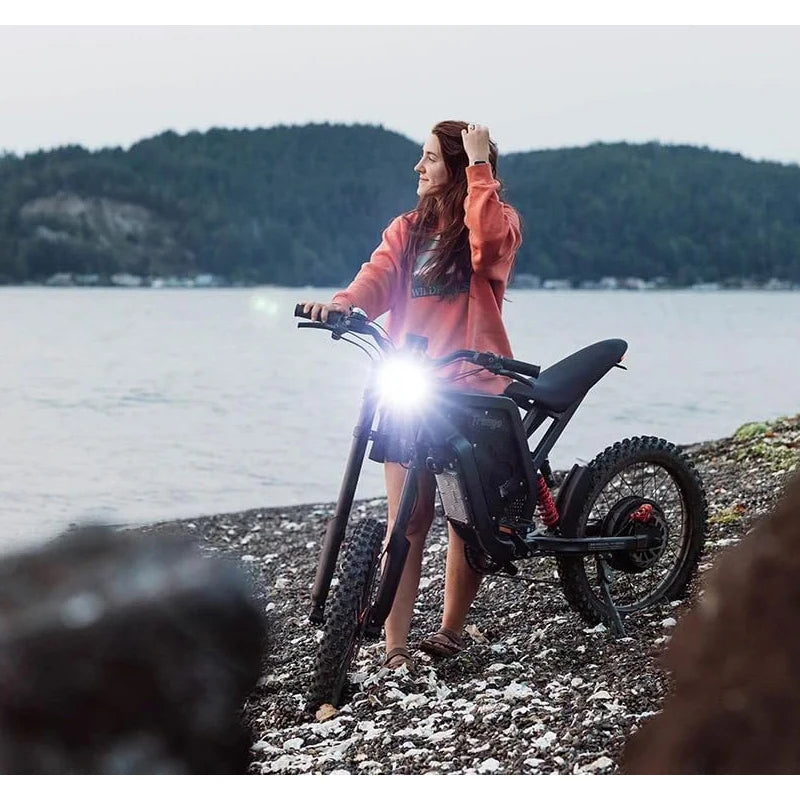 Ebike  X2 Electric Motorcycles Brushless Gearless Motors 6000W 60V/30Ah Lithium Battery 50MPH Adult off Road MTB Ebike