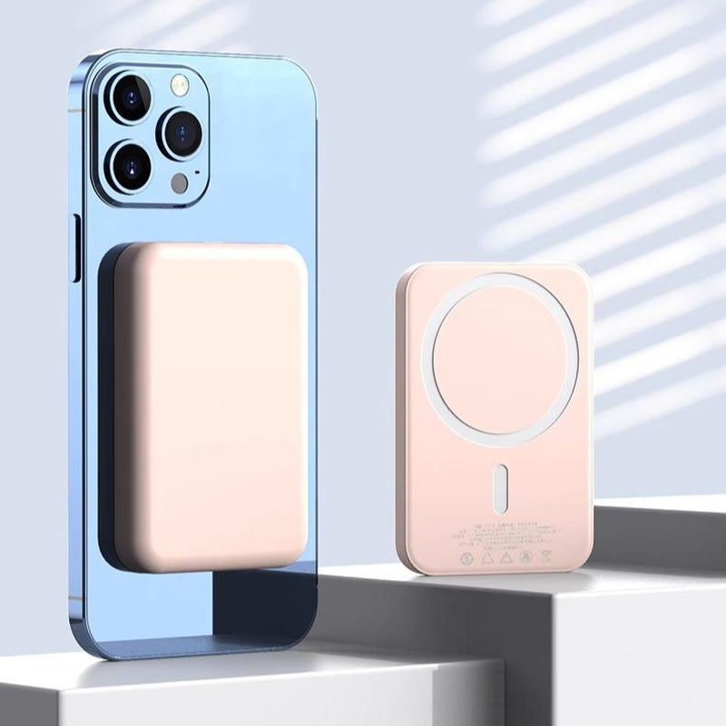 For Magsafe Power Bank 5000/10000Mah - Slim Magnetic Wireless Charger W/ USB-C for Iphone 11-15 Series