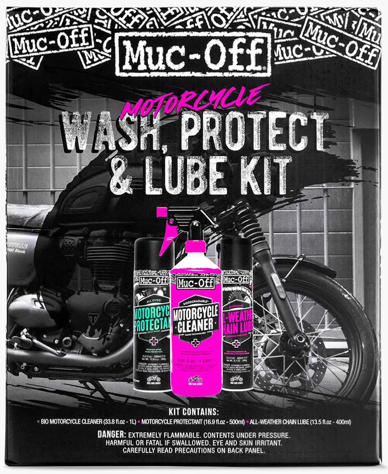Motorcycle Wash, Protect, Lube Kit (20095US)